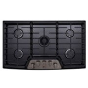 LG Estufa Sobre Mesa 36'' LG Studio LSCG367BD 5 quemadores Quemador doble UltraHeat™, LSCG367BD, thumbnail 1