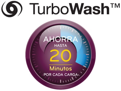 Ahorra tiempo con Turbo Wash™