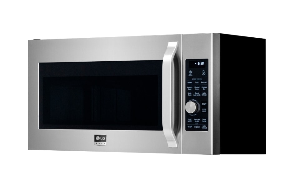 LG STUDIO - 1.7 cu. ft. Over-the-Range Convection Microwave Oven, LSMC3086ST, thumbnail 2