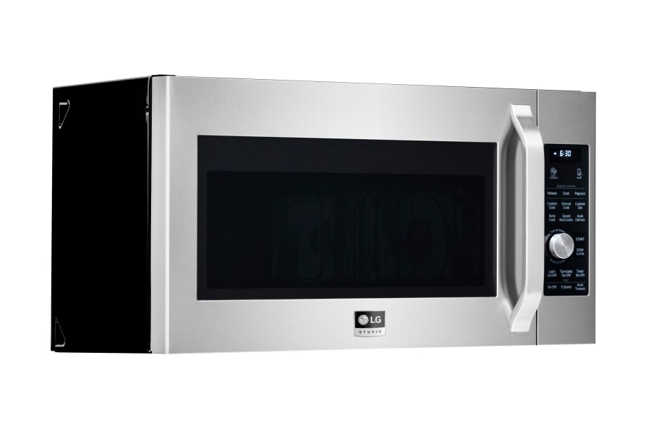 LG STUDIO - 1.7 cu. ft. Over-the-Range Convection Microwave Oven, LSMC3086ST, thumbnail 3
