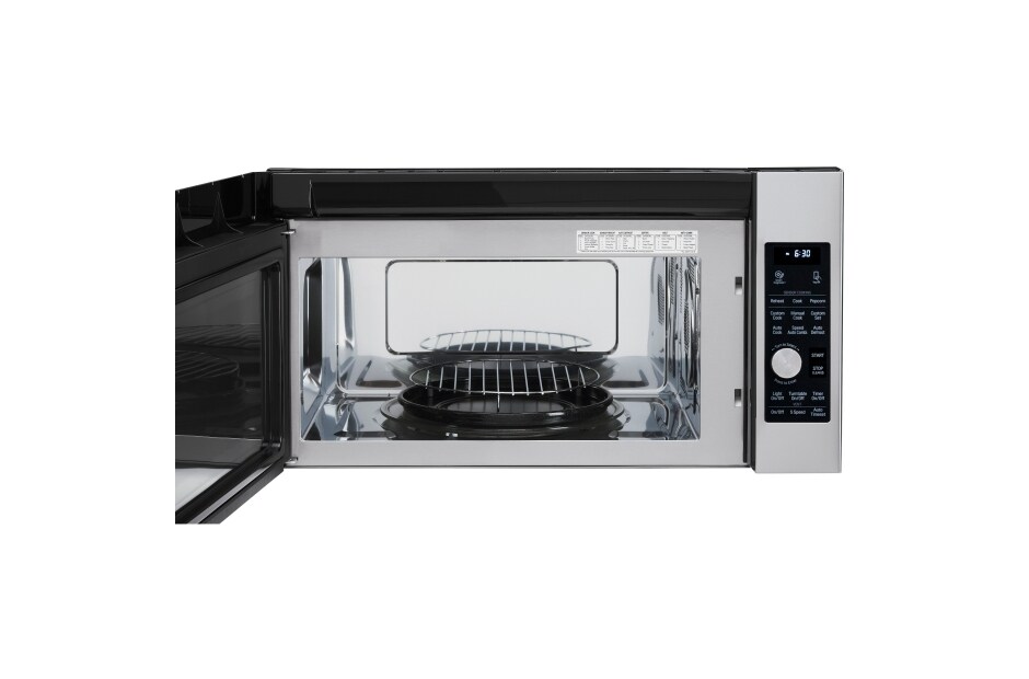 LG STUDIO - 1.7 cu. ft. Over-the-Range Convection Microwave Oven, LSMC3086ST, thumbnail 4