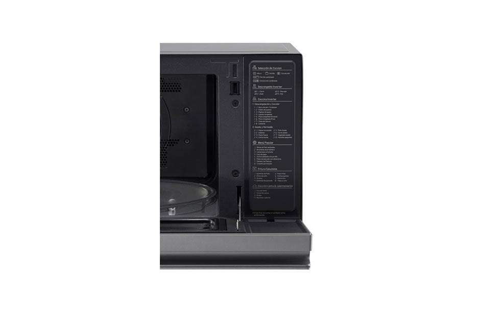 LG Microondas Smart Inverter NeoChef™ de 1350W 1.4p³ Convección Grill Air Fryer , MJ1466APR, thumbnail 9