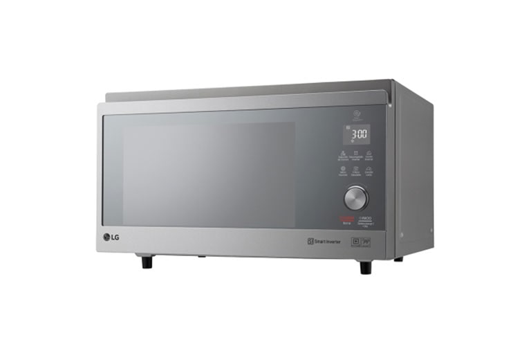 LG Microondas Smart Inverter NeoChef™ de 1350W 1.4p³ Convección Grill Air Fryer , MJ1466APR, thumbnail 3