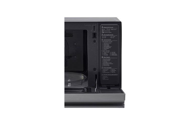 LG Microondas Smart Inverter NeoChef™ de 1350W 1.4p³ Convección Grill Air Fryer , MJ1466APR, thumbnail 9