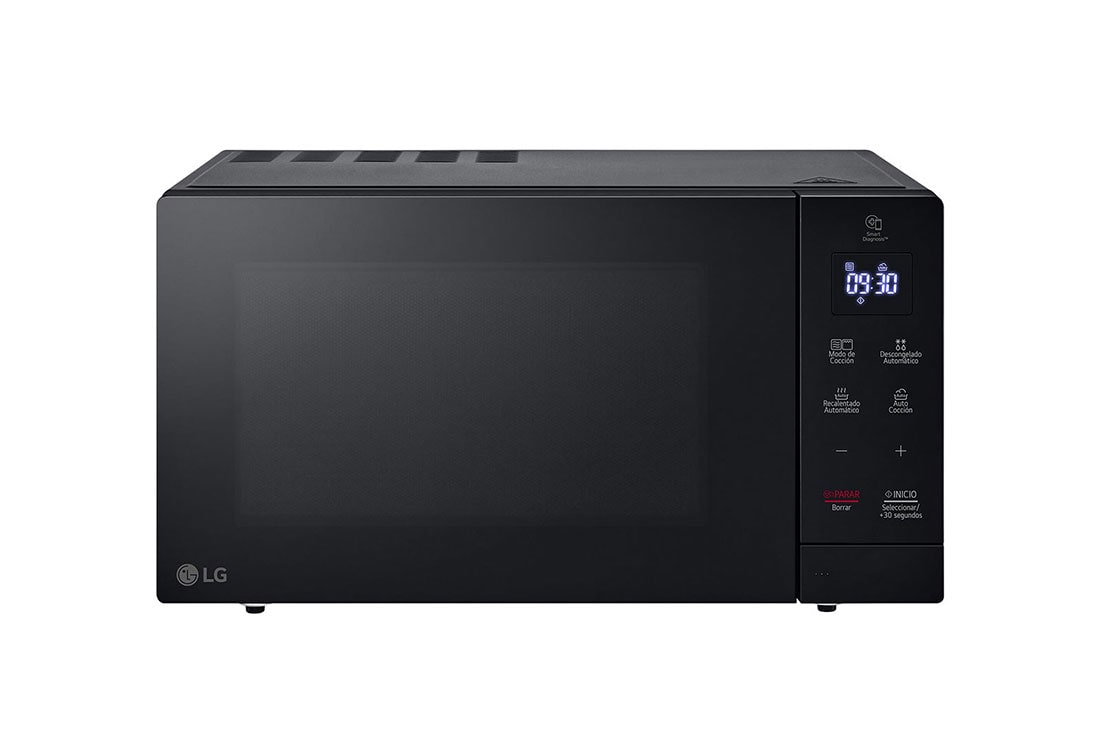 LG Microondas NeoChef™ Slim 1.1p³ 1350W Función Grill Negro, Front, MH7032JAS