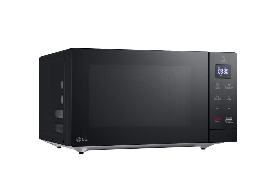 LG Microondas NeoChef™ Slim 1.1p³ EasyClean™ 900W Negro, Left side, MS3032JAS, thumbnail 7
