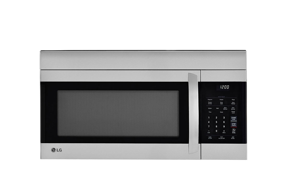 LG Microondas con extractor de 1.7p³ Over-the-Range con EasyClean®, FRONT IMAGE WITH DOOR CLOSE, LMV1764ST, thumbnail 2