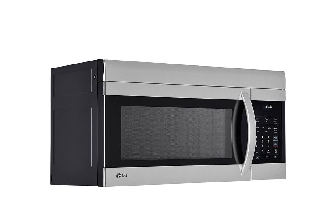 LG Microondas con extractor de 1.7p³ Over-the-Range con EasyClean®, LEFT PERSPECTIVE VIEW, LMV1764ST, thumbnail 3