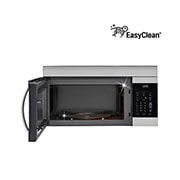 LG Microondas con extractor de 1.7p³ Over-the-Range con EasyClean®, FRONT IMAGE WITH DOOR OPEN, LMV1764ST, thumbnail 1