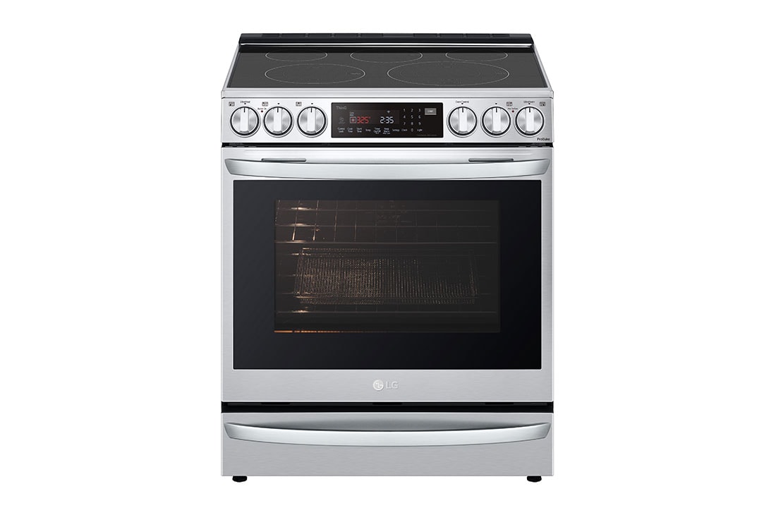 LG Estufa eléctrica deslizable ProBake Convection® InstaView™ de 6.3 pies cúbicos con Wi-Fi inteligente y freidora de aire, LSEL6337F, LSEL6337F, thumbnail 2