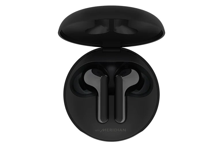 Vista desde arriba hacia abajo de dos productos Tone Free sobre un fondo blanco. Ambas cubiertas están abiertas.