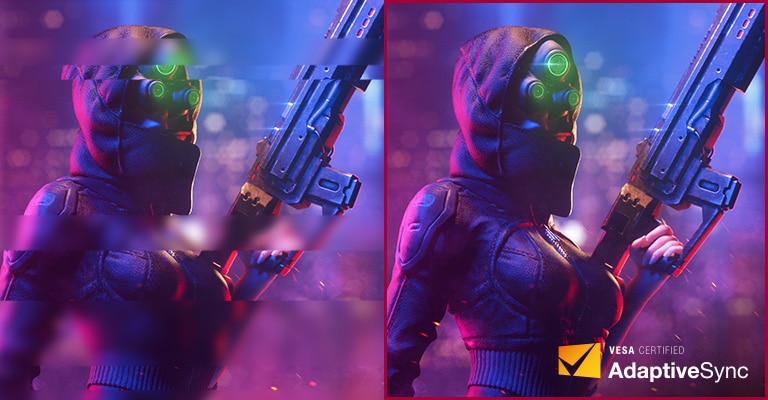 El primer monitor del mundo certificado como VESA AdaptiveSync Display.