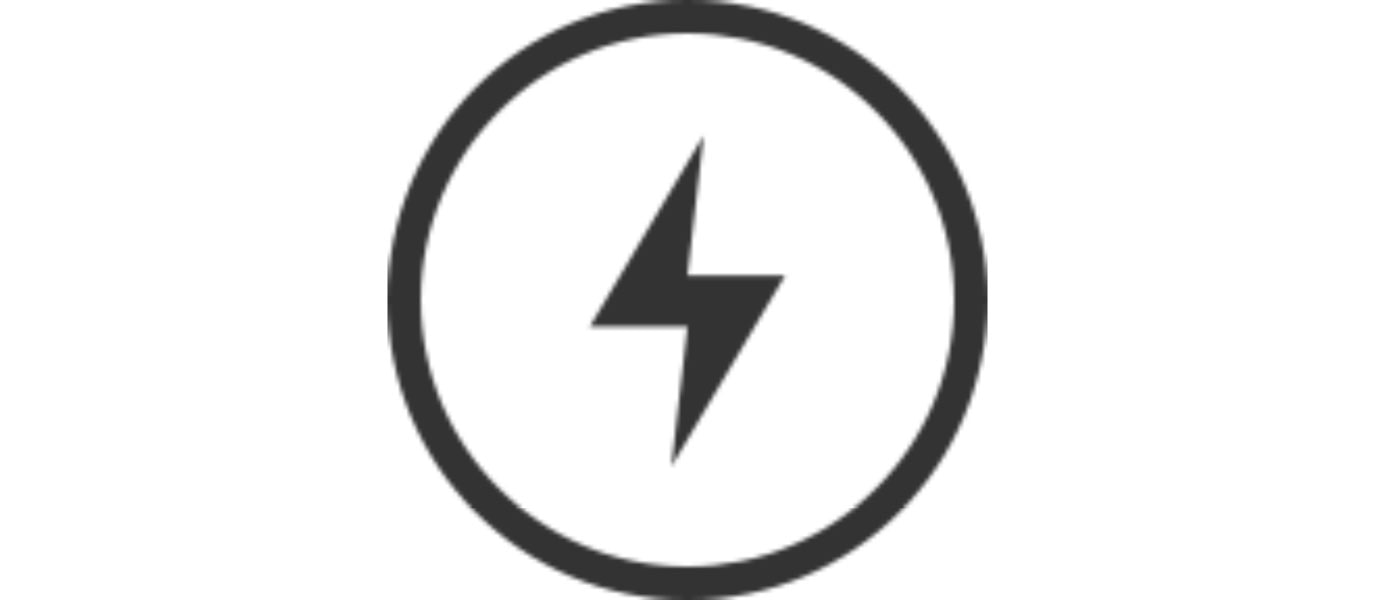 Power delivery pictogram.