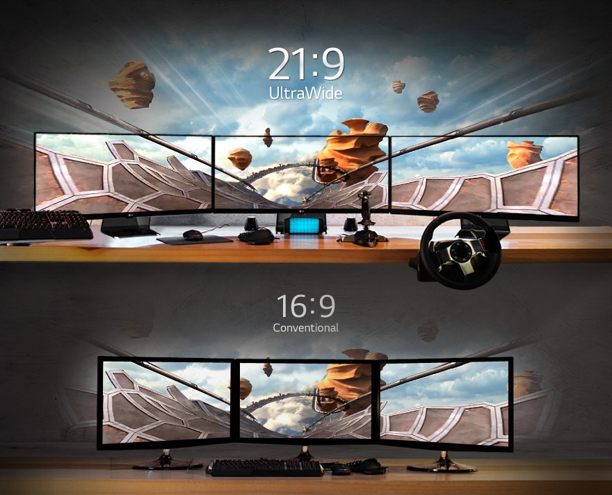 ¿SIENTES LA DIFERENCIA? NUEVO MONITOR LG ULTRAWIDE CON VISIÓN 21:9.