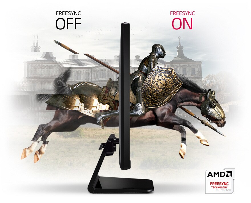 NO MÁS SALTOS NI FALLAS. CON FREESYNC.