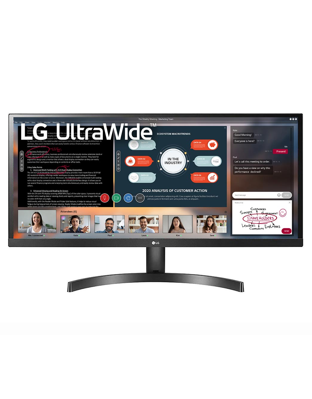 LG 29WL500-B: Monitor Full HD IPS LED de 29'', Resolución 21:9