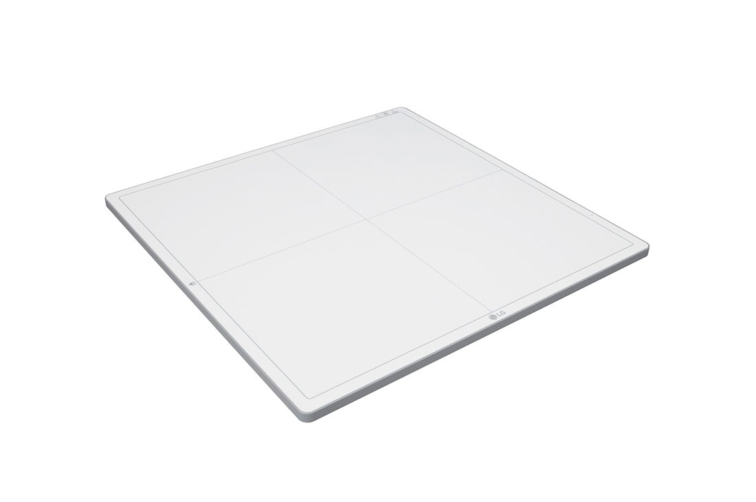 LG Detector de Rayos X Digital (DXD), Vista de perspectiva desde la parte superior del detector de rayos X digital LG 17HK701G-W en blanco  , 17HK701G-WP, thumbnail 6