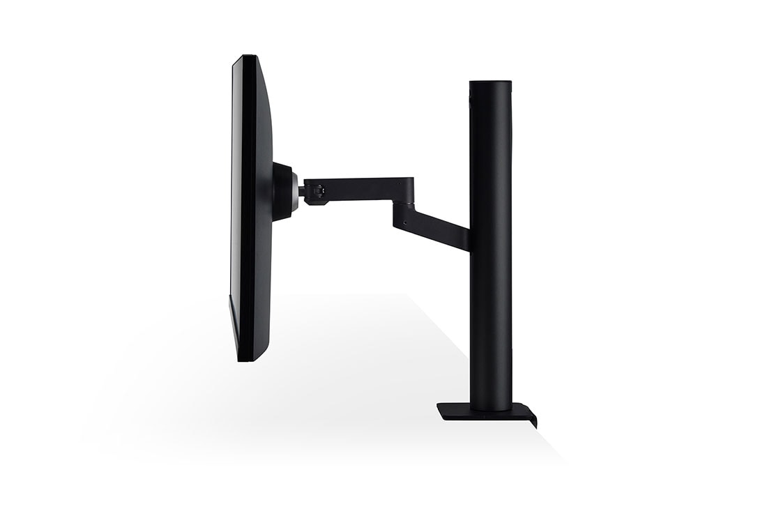 LG Monitor QHD Ergo IPS de 27'' con USB Tipo-C™, Vista lateral hacia arriba, 27QN880-B, thumbnail 4