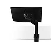 LG Monitor QHD Ergo IPS de 27'' con USB Tipo-C™, Vista lateral trasera del brazo del monitor a la derecha, 27QN880-B, thumbnail 14