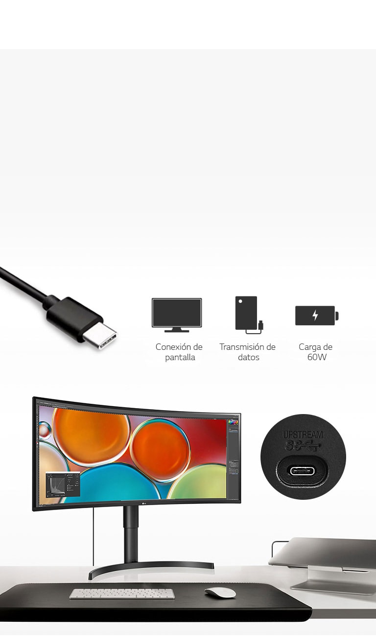 Monitor LG Ultra Wide 34 pulgadas 2K 100Hz HDR10- HDMI y DisplayPort -  Tecnomundo