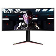 LG Monitor UltraGear™ 34'' 21:9 Nano IPS 1ms (GtG) Monitor Curvo para Gaming, 34GN850-B, 34GN850-B, thumbnail 1