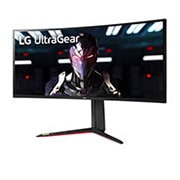 LG Monitor UltraGear™ 34'' 21:9 Nano IPS 1ms (GtG) Monitor Curvo para Gaming, 34GN850-B, 34GN850-B, thumbnail 2