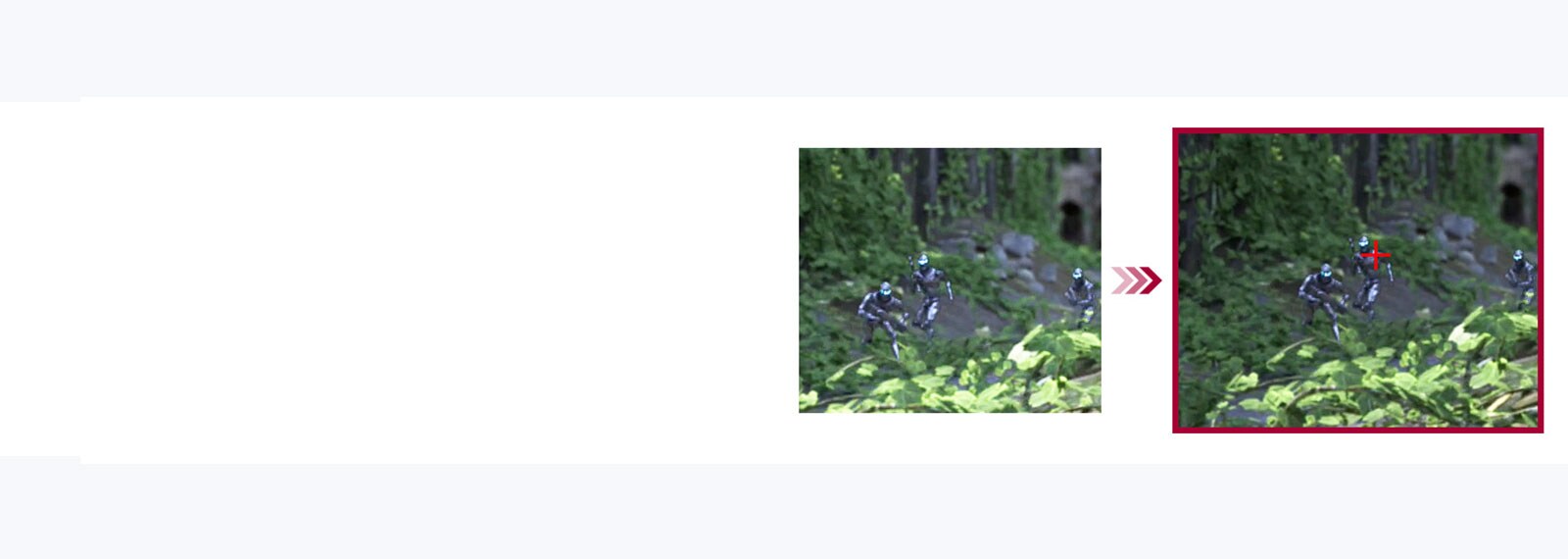 La Función Crosshair® Aporta una Ventaja de Precisión