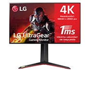 LG 27GP950-B - Monitor Gaming LG UltraGear (Panel NanoIPS: 3840x2160, 400nit, 1000:1, DCI-P3>98%, 1ms); diag. 68,47cm; entr.: HDMI 2.1 x2, DPx1, USB-Ax3; AMD Freesync G-Sync Compatible, Vista frontal, 27GP950-B, thumbnail 1