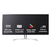 LG Monitor Ultrawide 34WK95U-W  de 86,4 cm (34 pulgadas) 5120 x 2160 con panel NANO IPS 21:9, G, 34WK95U-W, 34WK95U-W, thumbnail 2