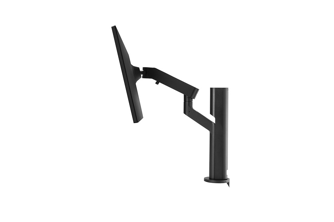 LG Monitor IPS UHD 4K de 27'' con Ergo, vista lateral del monitor inclinado +25 grados, 27UK580-B, thumbnail 6