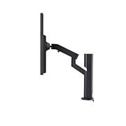 LG Monitor UHD 4K de 31,5'' con Ergo, vista lateral con la altura del monitor ajustada hacia arriba, 32UK580-B, thumbnail 5