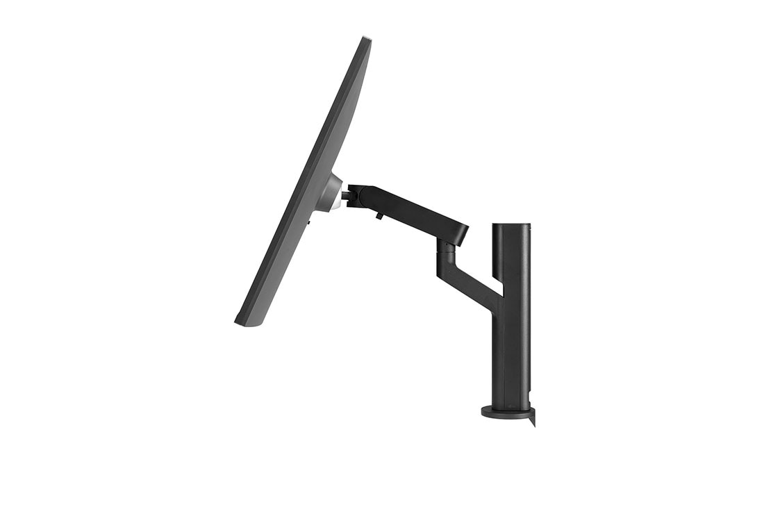 LG 28MQ780-B - Monitor LG DualUp Ergo (Panel NanoIPS SDQHD 16:18 (2560 x 2880), 300nits, 1000:1, DCI-P3>98%); entr.: HDMIx2, DPx1, USB-Cx1; Modo (2PBP) con KVM integrado, Altavoces estéreo 7W, soporte Ergo , vista lateral del monitor inclinado +25 grados, 28MQ780-B, thumbnail 8