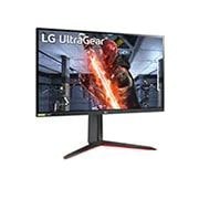 LG Monitor para juegos UltraGear™ Full HD IPS 1ms (GtG) de 27'' con compatibilidad con NVIDIA® G-SYNC®, Vista lateral de +15 grados, 27GN650-B, thumbnail 3