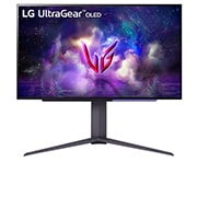 LG Monitor UltraGear™ OLED QHD de 27'' con monitor para juegos con frecuencia de actualización de 240 Hz y FreeSync™ Premium Pro, Font view, 27GS95QE-B, thumbnail 1