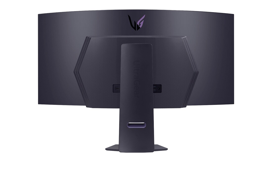 LG  Monitor gaming curvo OLED UltraGear™ de 45” | 800R, DisplayHDR True Black 400, 240 Hz, 0.03 ms (GtG), Visning bagfra med lyset slukket, 45GS95QE-B, thumbnail 7
