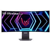 LG Monitor Gamer UltraGear™ OLED curvo 800R de 34'', 240 Hz y 0,03 ms (GtG), front view, 34GS95QE-B, thumbnail 1