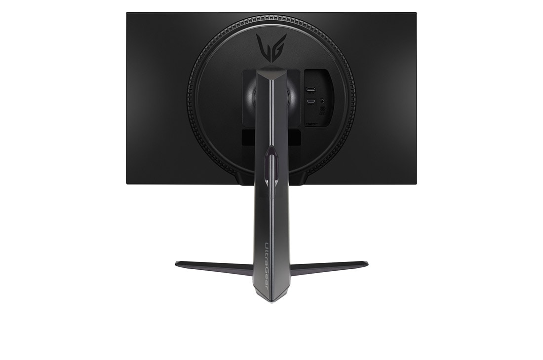 LG Monitor Gamer UltraGear™ 27'' FHD -IPS | 180Hz 1ms (GtG) - Pivoteable, οπίσθια όψη, 27GS65F-B, thumbnail 6