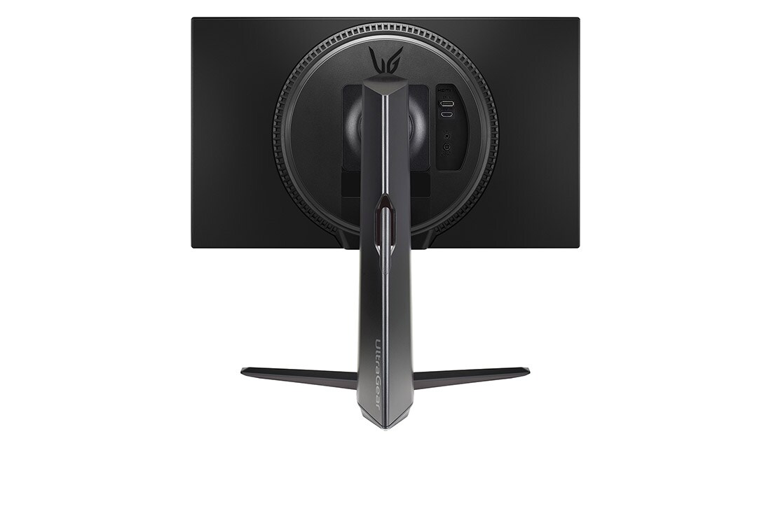 LG Monitor Gamer UltraGear™ 24'' FHD -IPS | 180Hz 1ms (GtG) - Pivoteable, οπίσθια όψη, 24GS65F-B, thumbnail 6