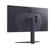 LG Monitor Gamer IPS UltraGear™, HDR400 Negro verdadero, 180 Hz, 1ms (GtG) de 32'', rear perspective view, 32GS75Q-B, thumbnail 7