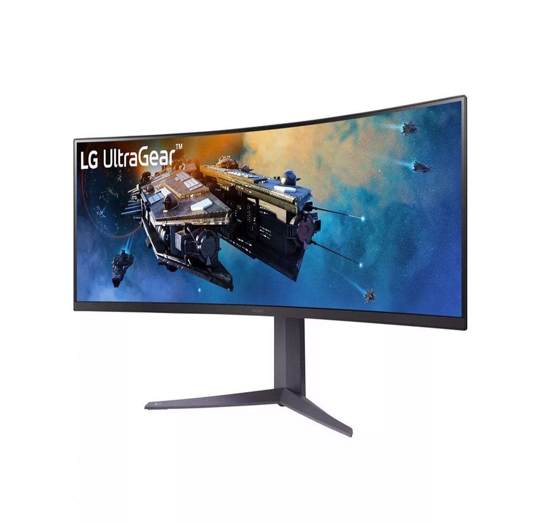 LG Monitor curvo para juegos UltraGear™ QHD de 45'' y 200 Hz con resolución VESA DisplayHDR™ 600, 45GR65DC-B, thumbnail 3
