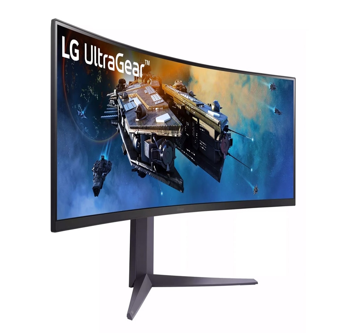 LG Monitor curvo para juegos UltraGear™ QHD de 45'' y 200 Hz con resolución VESA DisplayHDR™ 600, 45GR65DC-B, thumbnail 2