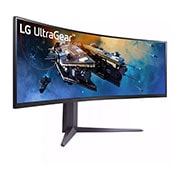 LG Monitor curvo para juegos UltraGear™ QHD de 45'' y 200 Hz con resolución VESA DisplayHDR™ 600, 45GR65DC-B, thumbnail 2