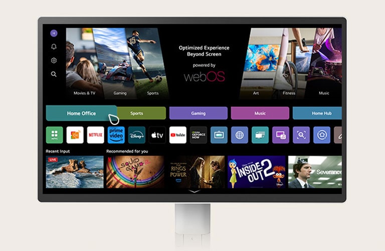 webOS permite acceder remotamente a tu PC y PC en la nube vía Remote PC, usando servicios de oficina en casa sin PC.