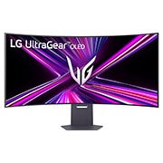LG Monitor para juegos UltraGear™ OLED 5K2K WUHD de 45” con modo dual de 165 Hz o WFHD de 330 Hz y 0,03 ms, compatible con G-sync y DisplayPort 2.1, front view, 45GX950A-B, thumbnail 2