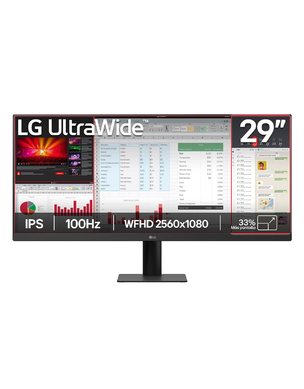 LG　ウルトラワイドモニター　29U511A-B Amazon.co.jp: LG ウルトラワイドモニター UltraWide Monitor