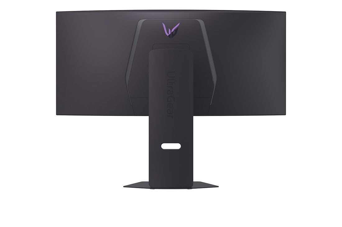 LG Monitor LG UltraGear OLED Curvo WQHD de 34'' 240Hz y 0.03ms, Acercamiento al emblema trasero, 34GX900A-B, thumbnail 12