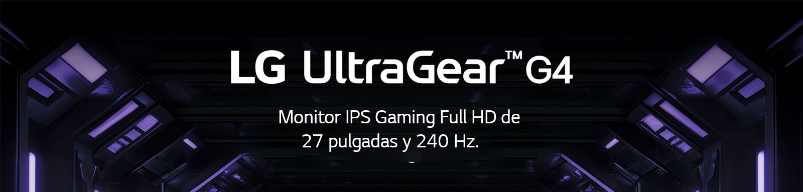Imagen frontal del monitor gamer UltraGear™ 27G440A.