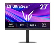 LG Monitor LG UltraGear™ G4 FHD de 27'' │ 240Hz, 1ms y colores sRGB 99%, front view, 27G440A-B, thumbnail 1