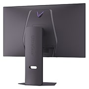 LG Monitor para juegos LG UltraGear™ GX8 OLED de 32'', 240 Hz, 4K UHD, front view of the monitor with the stand down, 32GX870A-B, thumbnail 8