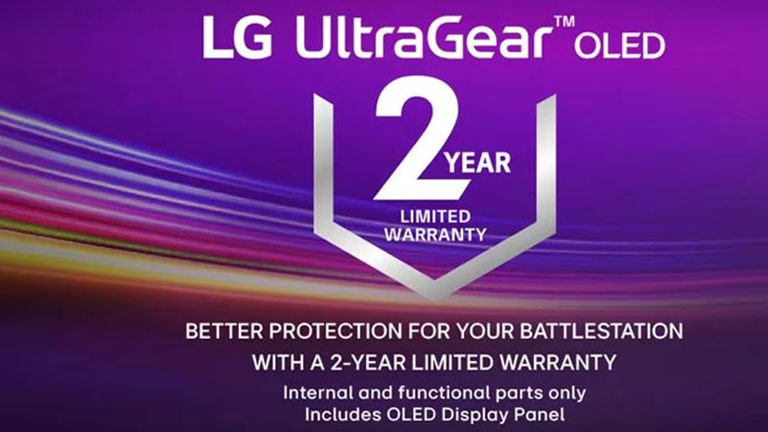 Protección OLED: garantía limitada de 2 años y herramientas para el cuidado1